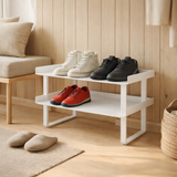 Étagère à chaussures Gorillz Layer - Blanc en situation