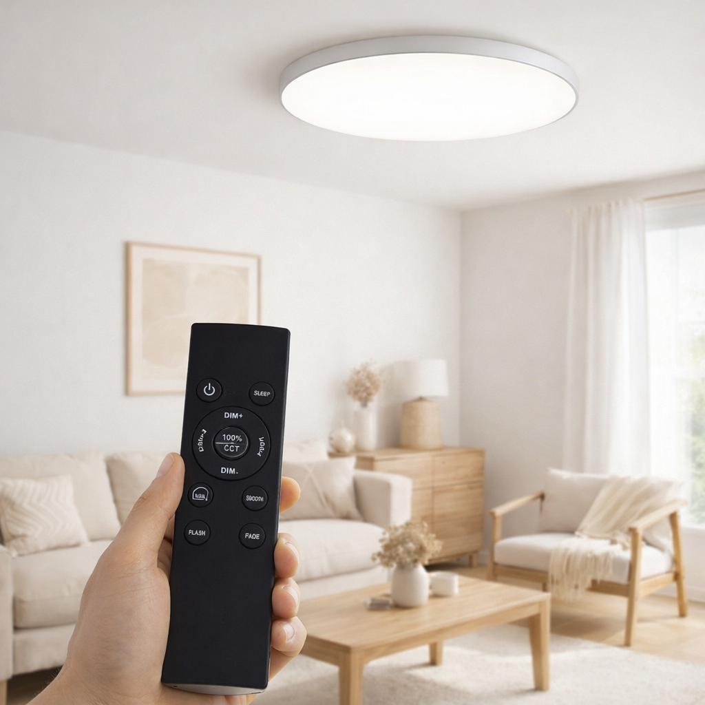 Plafonnier LED Trieste d: 58,5cm en situation