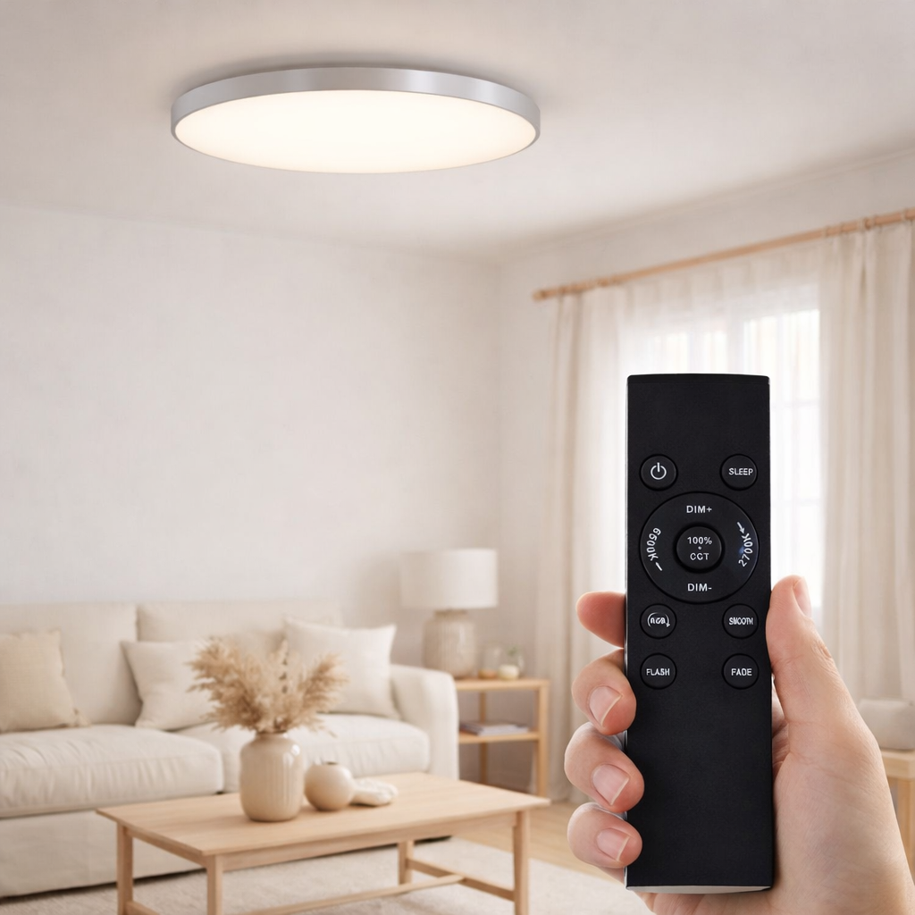 Plafonnier LED Trieste d: 58,5cm en situation