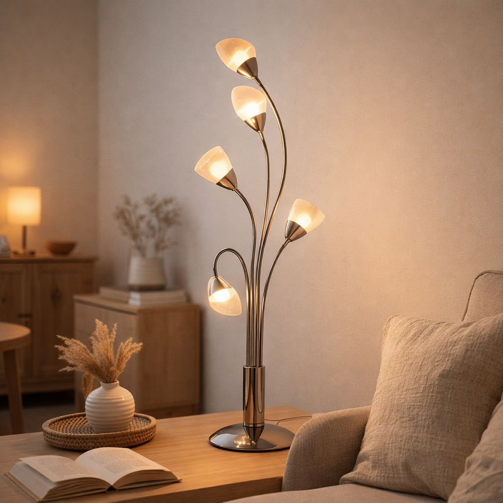 Lampe de table à LED Shinny H: 50cm en situation