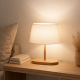 Ovale d'hemblée lampadaire pour les lumières de table ARIS en situation