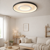 LED PLAGE LED EFFET 3D Redona Ø 50 cm, avec de nombreuses fonctions, y compris la télécommande incluse en situation