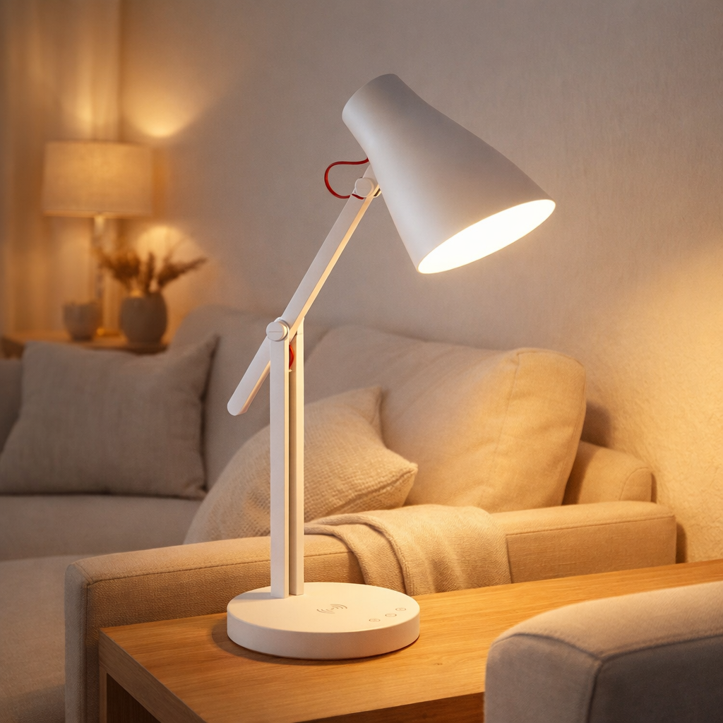 Lampe à poser LED Smart Home Clever en situation