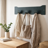 Gorillz Triangle Three Industrial Wall Coat Rack 3 Patères - Vert en situation