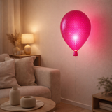 Plastic décoratif LED en rose, avec LED intégré en situation