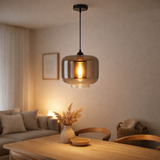 La lampe à pente en situation