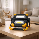 Spot LED PETRO jaune en situation