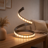 Lampe de table à LED ligne de boucle H: 20 cm en situation