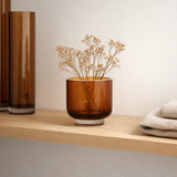 Vase bas ou bol moderne, Design Sobre, OMAHA07AM en situation