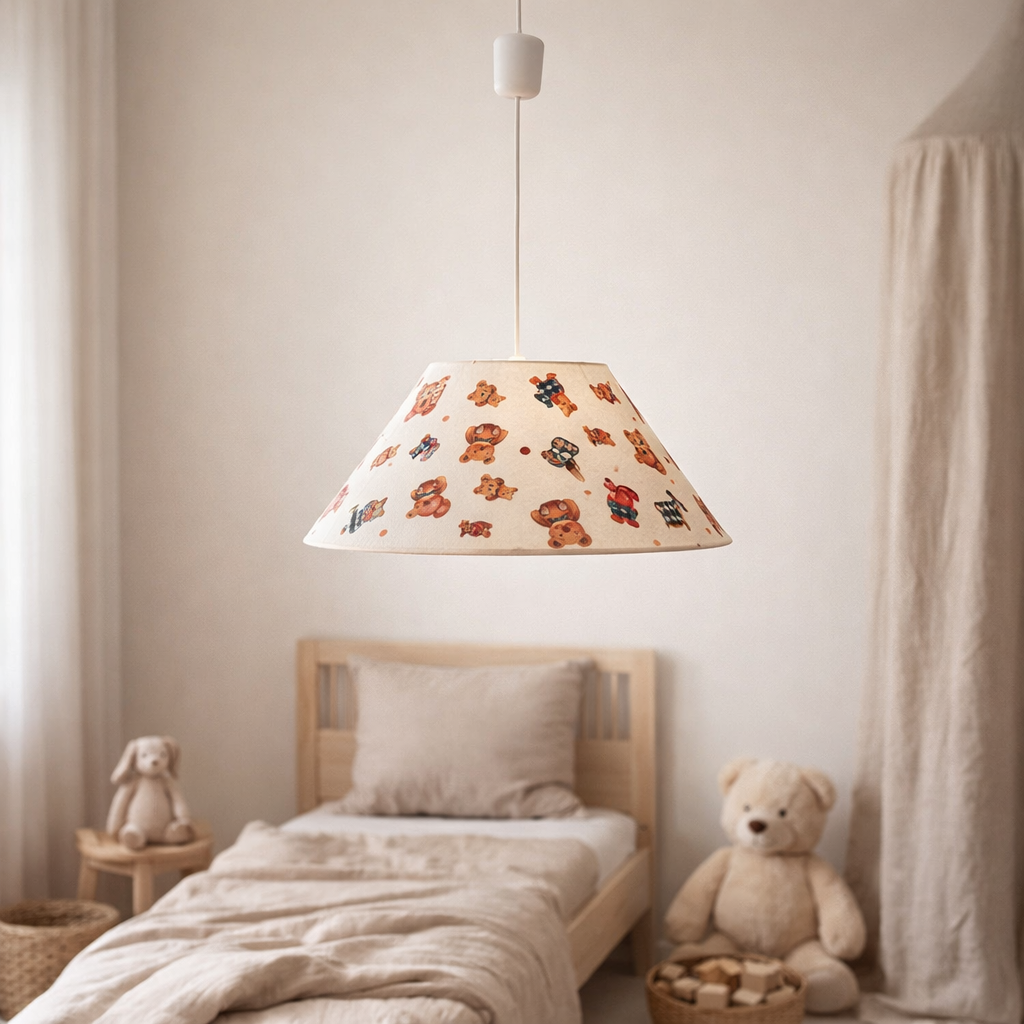 Pendante pour enfants Teddy en situation