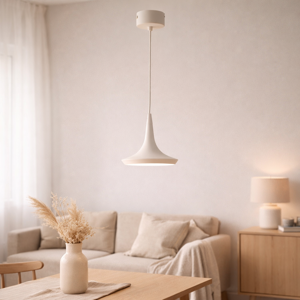 Suspension LED Oslo d:22cm en situation