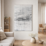 Tapis Eco - Metro Noir & Blanc - Tapis noir et blanc en situation