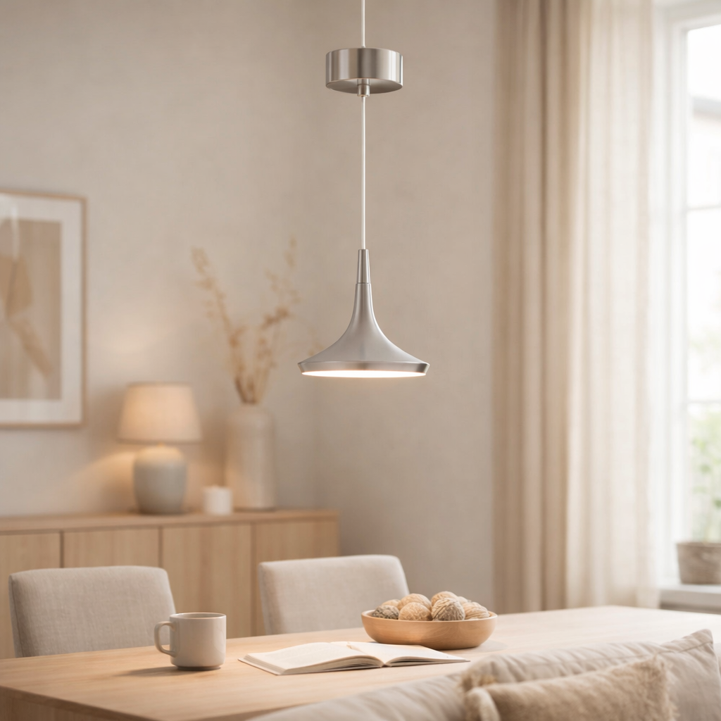 Suspension LED Oslo d:22cm en situation