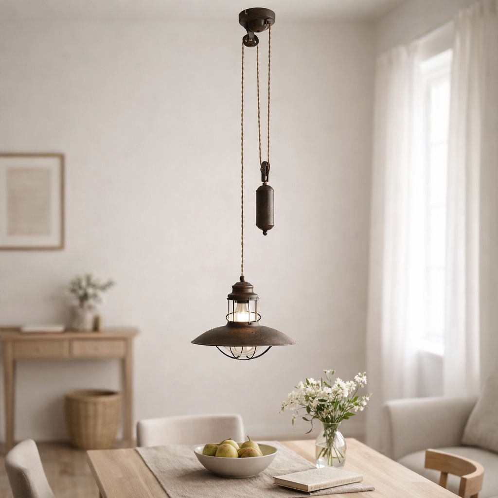 Suspension lumineuse Cottage en situation