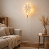 Plastic décoratif LED en blanc, avec LED intégré en situation