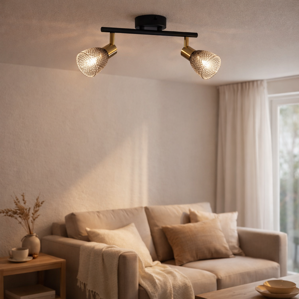 2 LIGNE DE PLACE SPOT Lindita excluant les lampes en situation