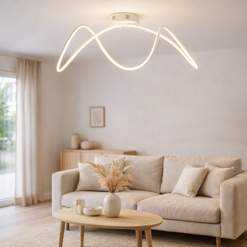 Plafonnier LED l: 67cm Odrive en situation