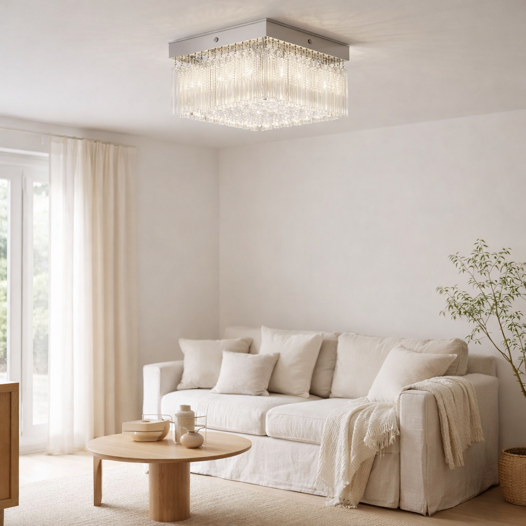 Plafonnier LED Florence d:30cm en situation