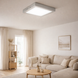 Plafonnier LED Simplex s: 22,5 cm en situation