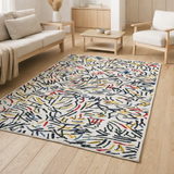Eco Rug - Street Graph - Tapis multicolore en situation