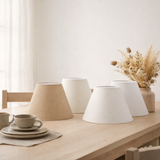 Abat-jour pour les lumières de table aras en situation