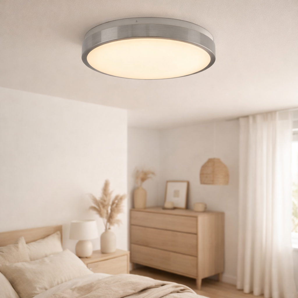 Plafond LED Londres D: 34 cm en situation