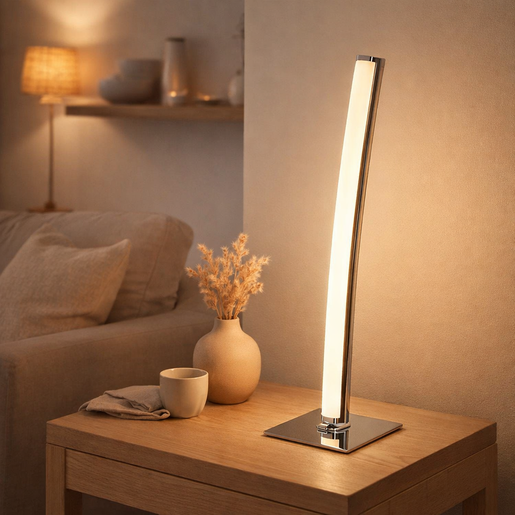 Lampe à poser LED Dubaï en situation
