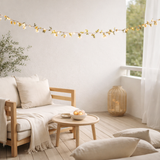 Chaîne légère LED Röschen, pour l'extérieur, chaîne légère - plastique, coloré, avec LED intégrée en situation