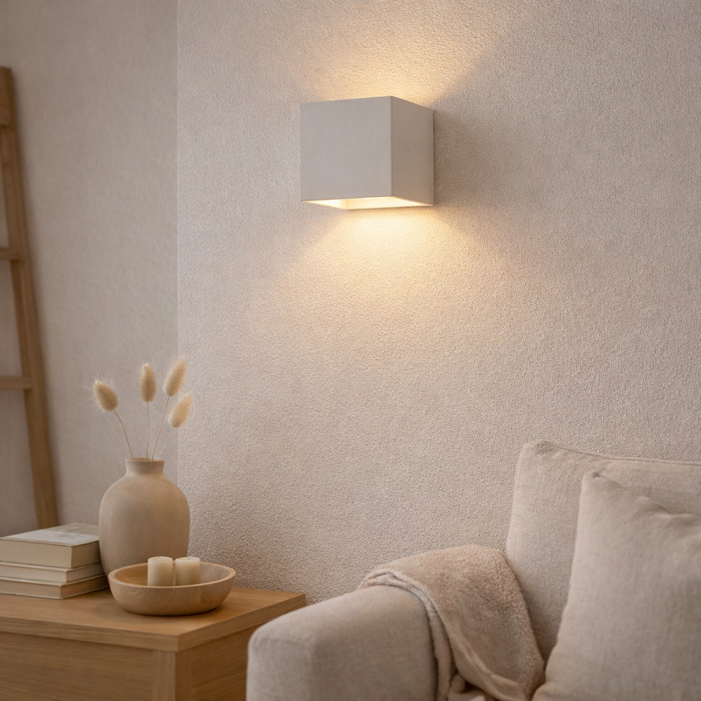 Lampe murale LED: 11,5 cm en situation