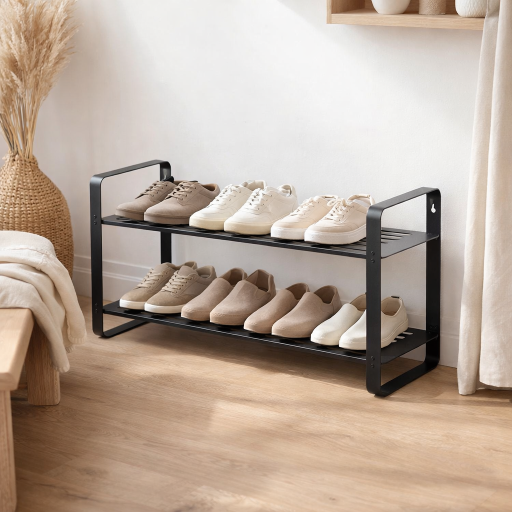 Porte-chaussures Gorillz Unify - Noir en situation