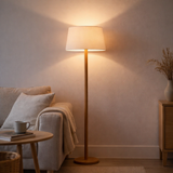 Ovale d'hemblée lampadaire pour les lumières de table ARIS en situation