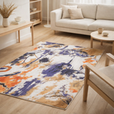 Tapis Eco - Purple Game - Tapis Multicolore en situation