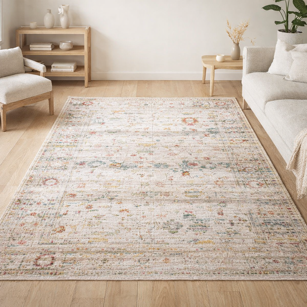 Tapis Eco - Délice Turc - Tapis beige en situation