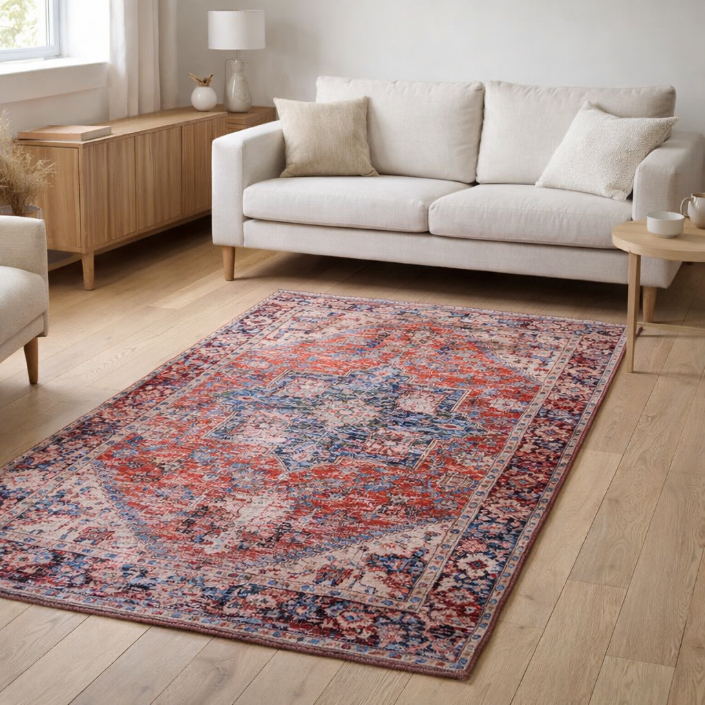 Tapis Eco - Classic Brick - Tapis rouge en situation