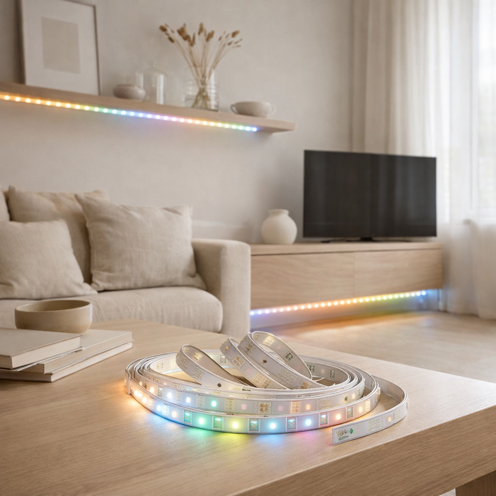 Stripe Bluetooth RGB intérieure en situation