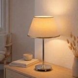 Lampe de table en tissu Keanu H: 41 cm en situation