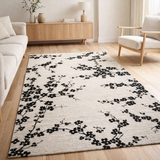 Tapis Eco - Night Snow - Tapis noir en situation