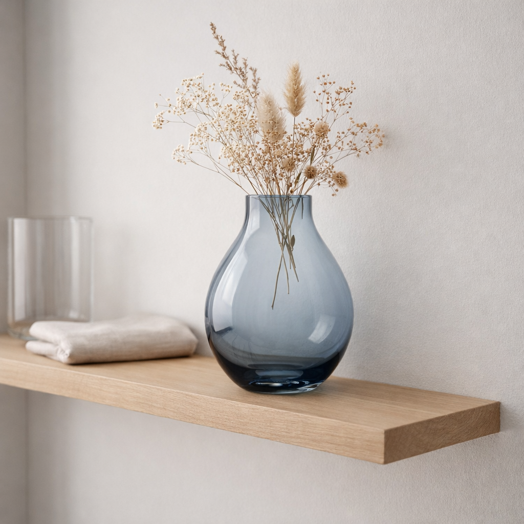 vase en verre classique moderne en forme d'ampoule, électrolytique : ENVIE 18SI en situation