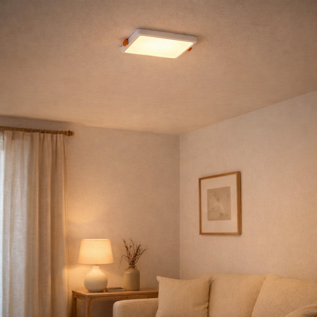 Lampe encastrée LED L / B: 15,5 cm SUMA dimmable en situation