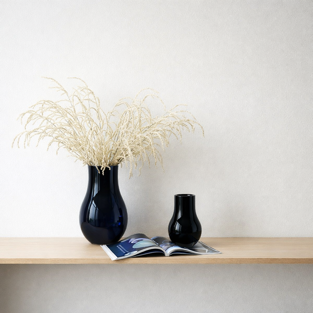 Vase de luxe moderne-classique le plus vendu : DAVOS 30 cm de haut en situation