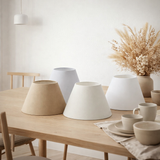 Abat-jour pour les lumières de table aras en situation
