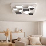 Plafond LED Vincent L: 46,8 cm en situation