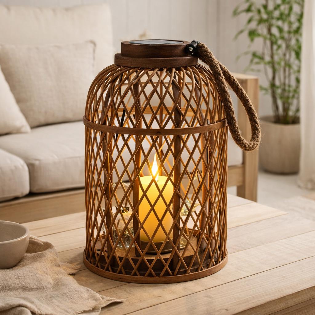 Décol Light Korbinien, y compris la bougie solaire en situation