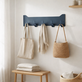 Gorillz Triangle Five - Porte-manteau mural - Industriel - Porte-manteau - 5 crochets - Bleu en situation