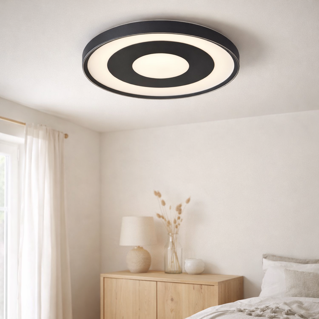 Plafond LED Eva D: 49cm en situation