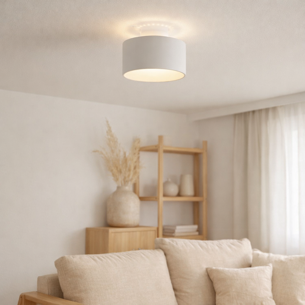 Spot LED Trios d: 14cm blanc en situation