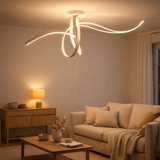 Lampe à plafond LED L: 120 cm blanc odrive en situation