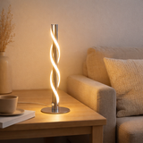 Lampe à poser LED h: 40cm Twist en situation