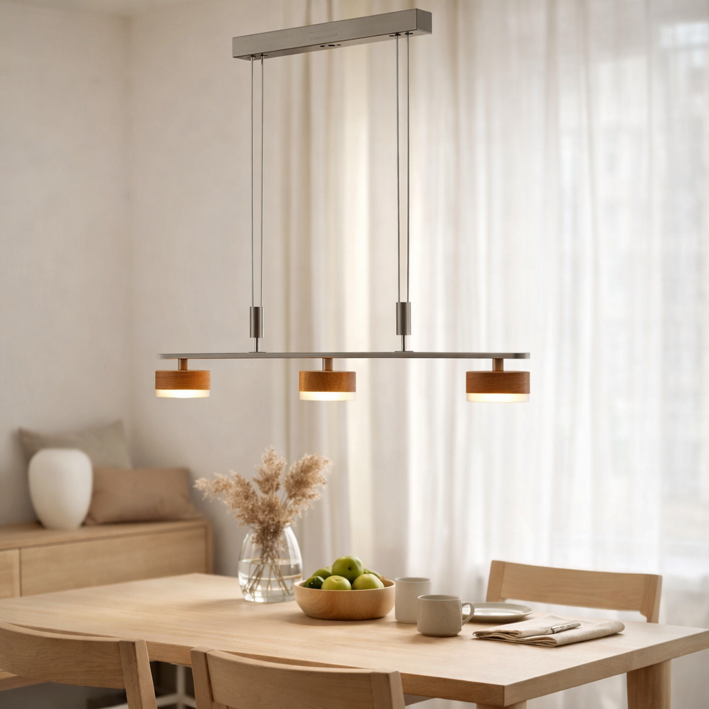 Suspension triple LED Triberg en situation