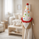 Crochet Santa Clause en situation